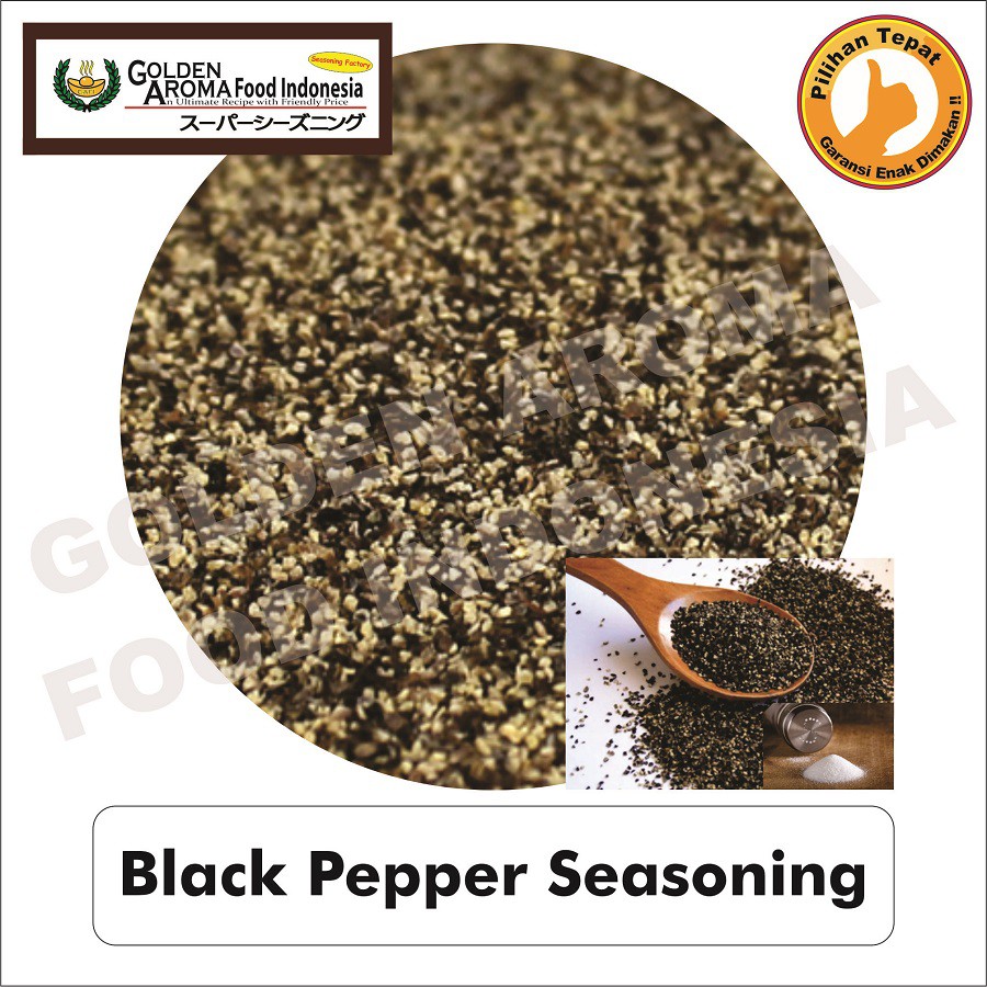 

Bubuk Tabur Rasa BlackPepper 100Gr Bumbu Masak Lada Hitam Serbaguna Enak Murah Halal Seasoning Powder