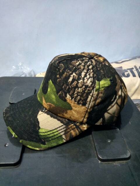 TOPI CAMO PERBAKIN COTTON CVC