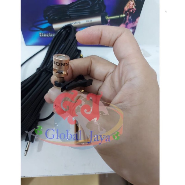 mic sony sn33 mic jepit sony sn33 free kabel mic clip on sony sn 33 mic kancing condensor mini microphone mic imam