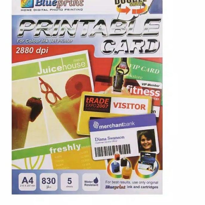 

[_072] 11.11 Printable Card A4 Blueprint BISA COD