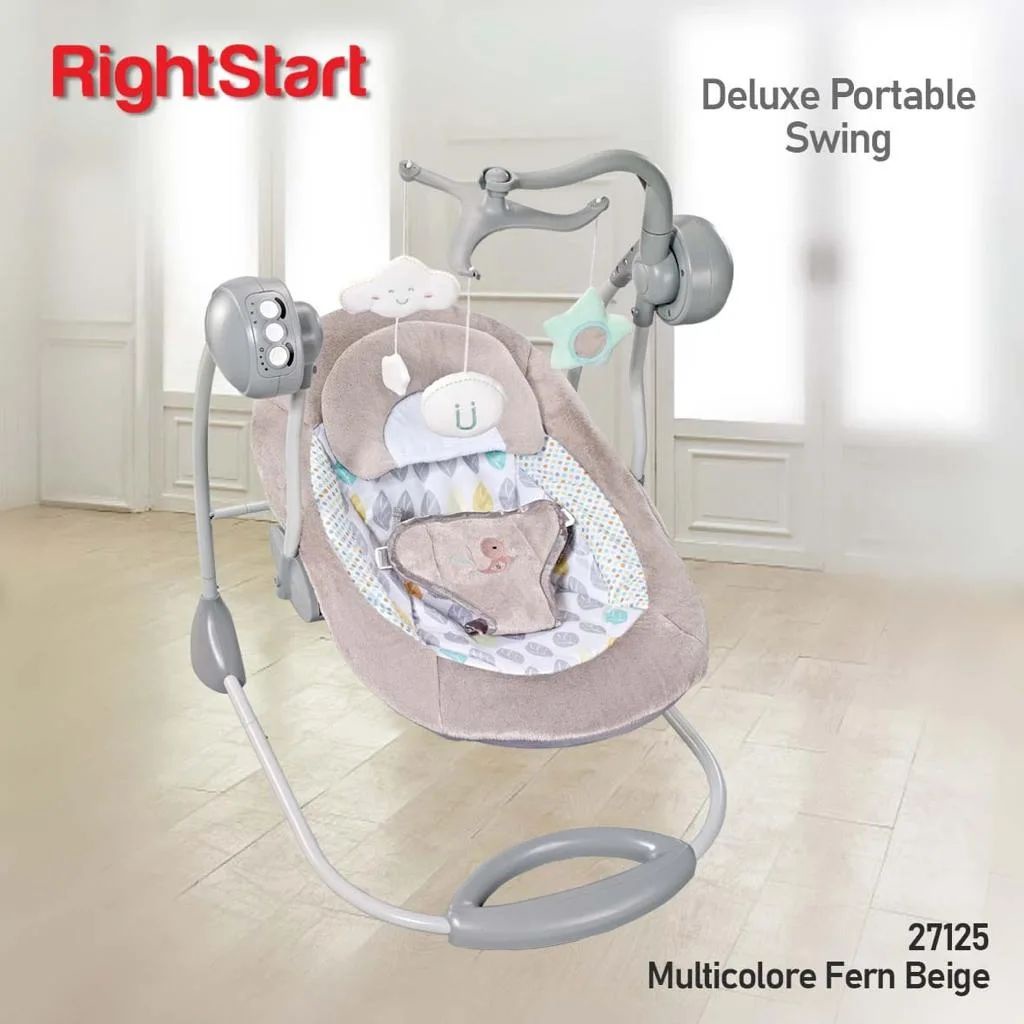 Right Start Deluxe Portable Swing 27123/27124/27125
