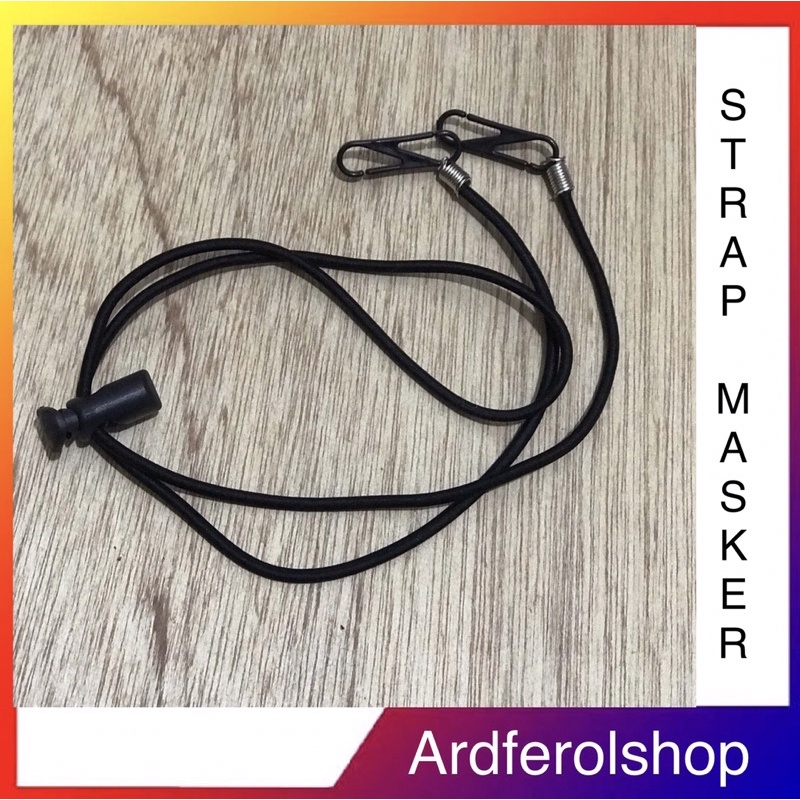 Tali masker esklusif / Strap masker elastis premium / kalung masker murah / Lanyard hijab masker