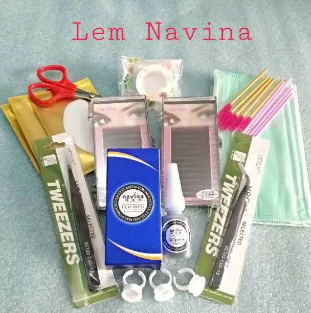 Paket Hemat Eyelash Extension/Promo Paket Eyelash Extension Lengkap