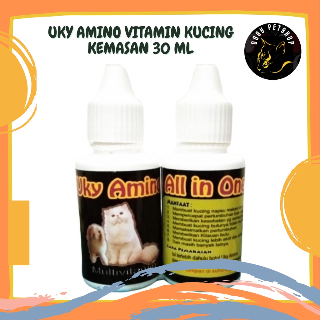 Uky Amino - Vitamin Kucing Kemasan 30 mL