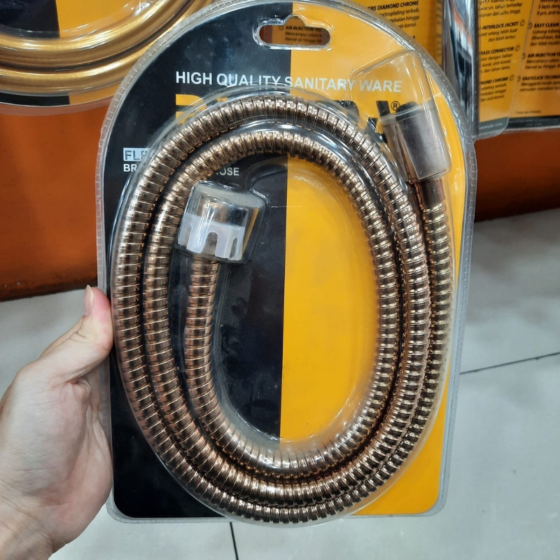PALOMA FLP 7103 Flexible Hose Selang Handshower Hand Shower Fleksibel ROSE GOLD