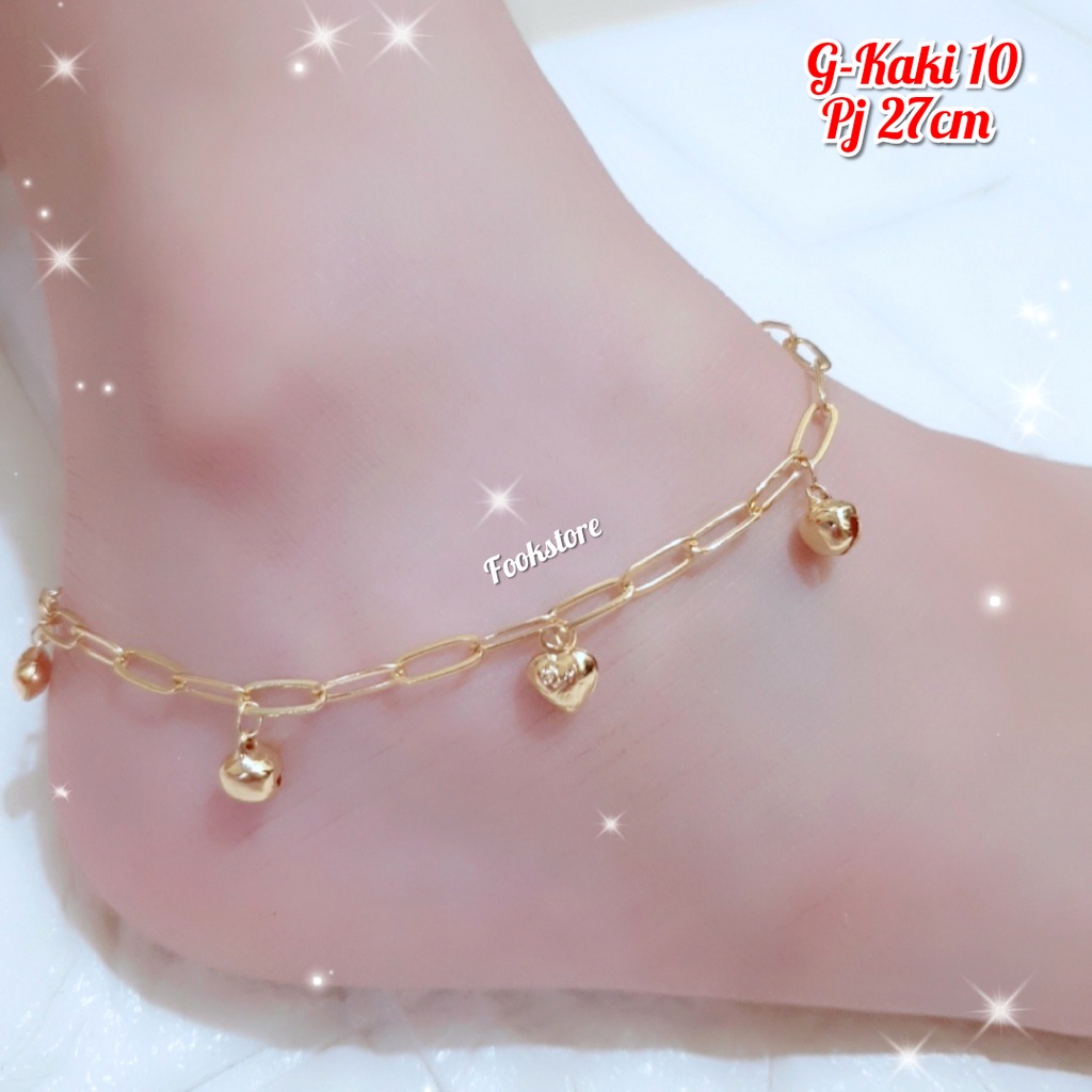 TERLARIS GELANG KAKI DEWASA MODEL KOREA-G-KAKI 10