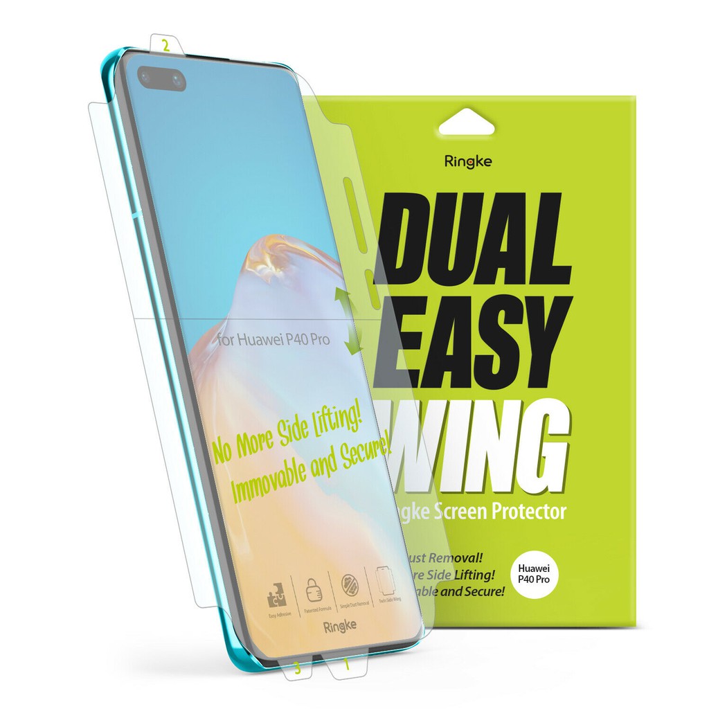 Screen Protector Huawei P40 Pro RINGKE Dual Easy Wing Full Cover ORIGINAL