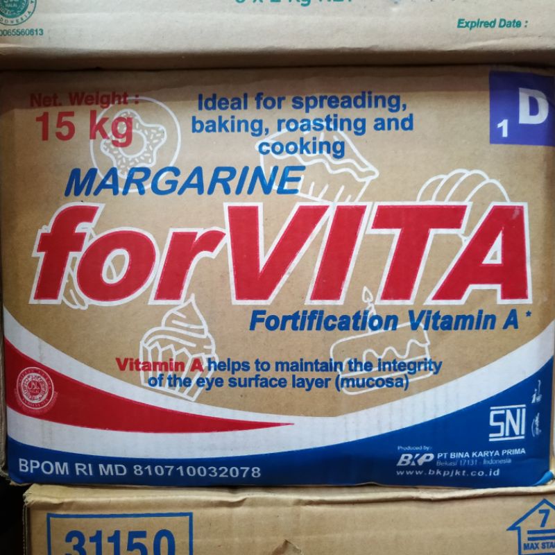 

Margarine Forvita 15kg