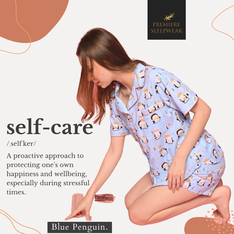 CLEARANCE SALE Shortpants set Piyama Wanita by PREMIERESLEEPWEAR cotton pajamas-1