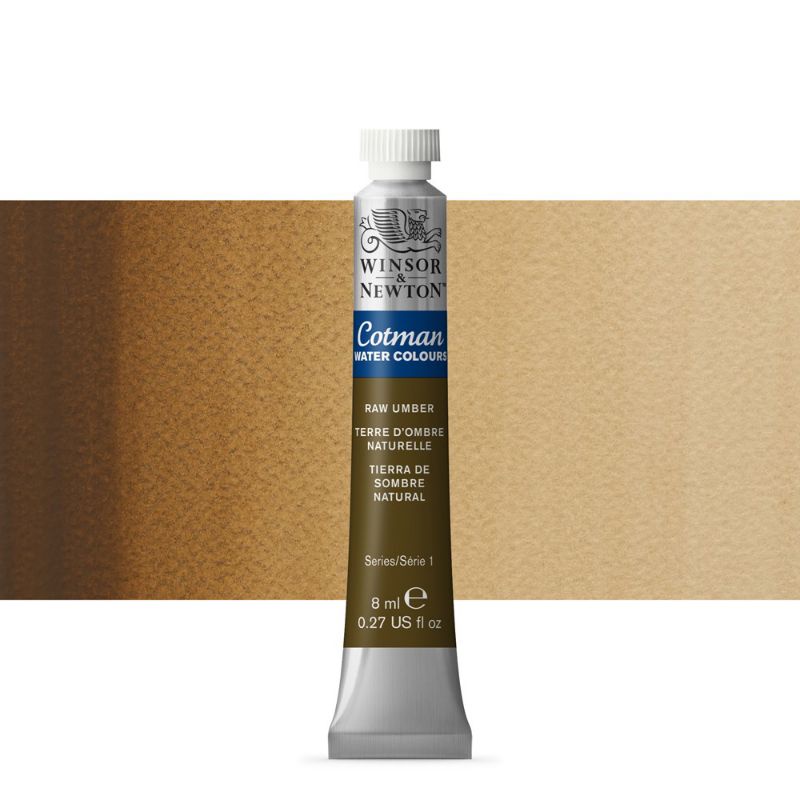 

CAT AIR COTMAN WATER COLOUR TUBE 8 ML RAW UMBER WINSOR & NEWTON