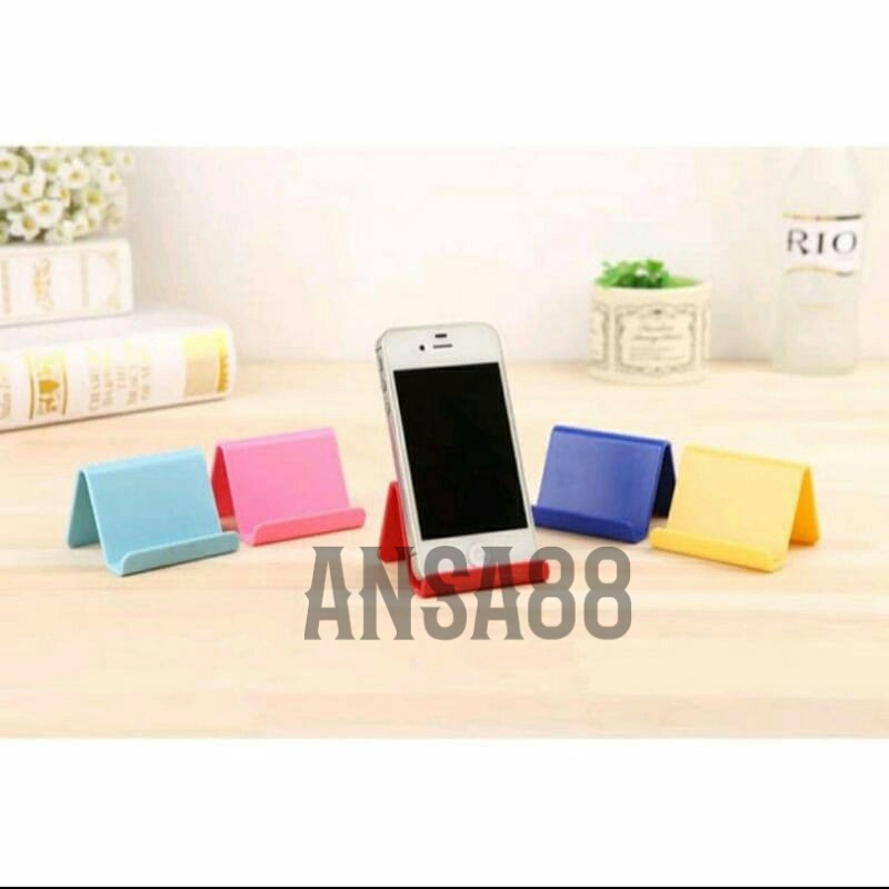 kursi hp mini warna warni stand hp mini holder dudukan hp mini