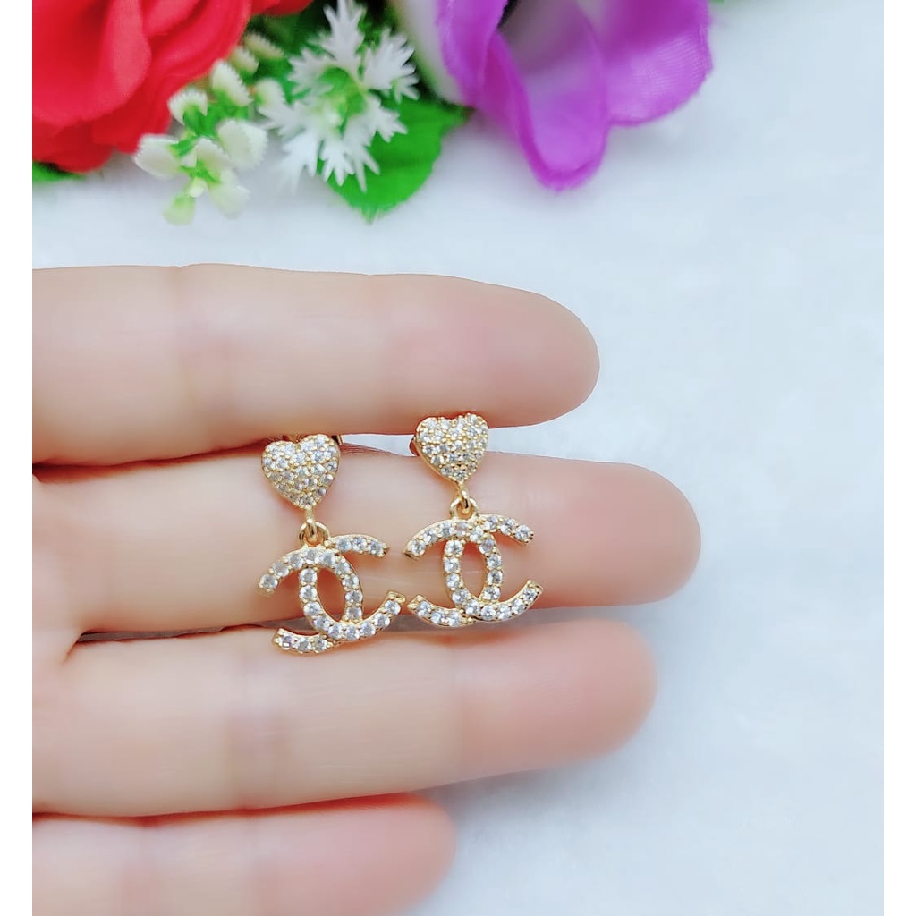 Anting xuping Permata Lapis Emas Perhiasan Fashion 0430,0432