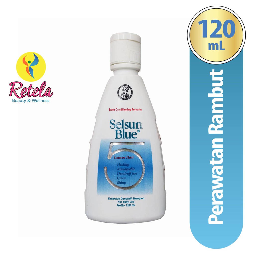 Selsun Shampoo Blue Five 120Ml / Shampoo Anti Dandruff / Sampo Anti