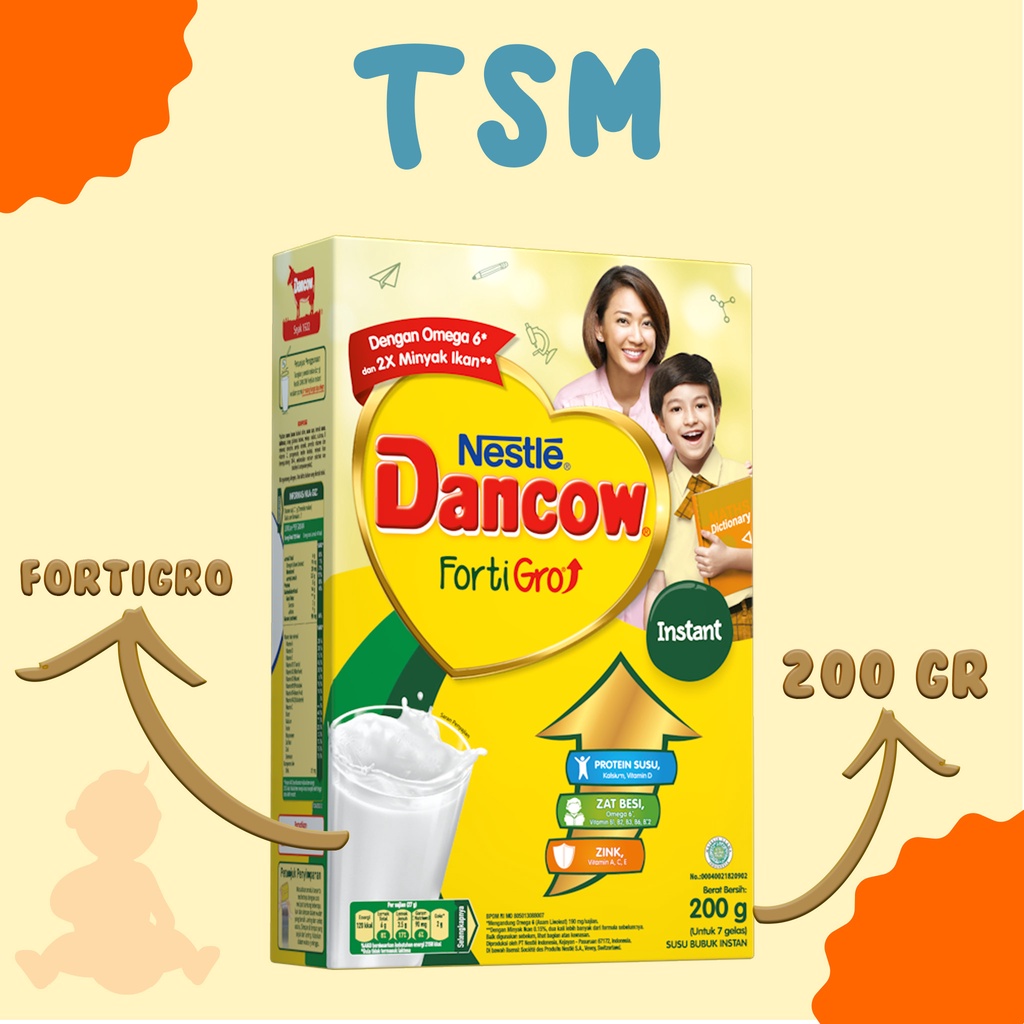 

Susu Dancow Fortigo 200 Gr