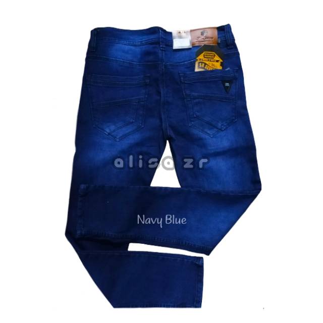 Size 27-38 Celana jeans Stretch panjang bahan melar ukuran normal SNI