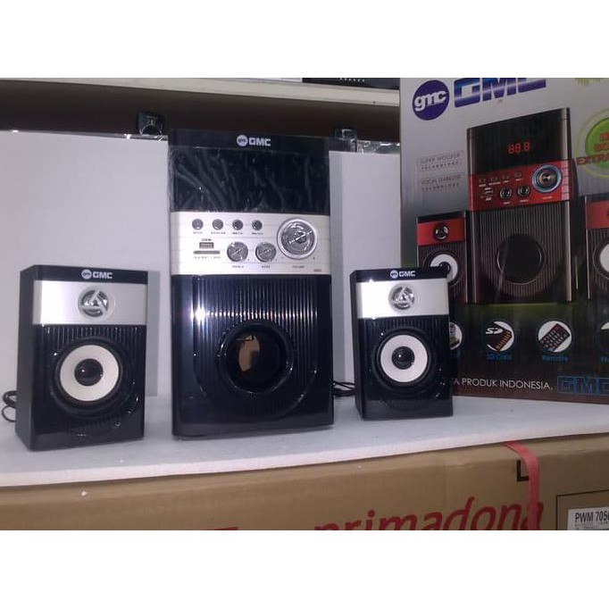 Bisa bayar ditempat/COD SPEAKER GMC 888Q TERMURAH USB RADIO FM AUDIO JERNIH