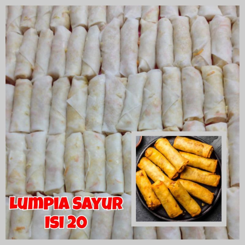 

Lumpia Sayur Isi 20