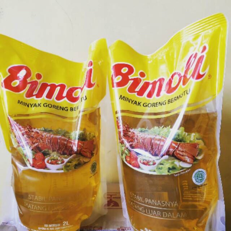 

Minyak goreng Bimoli 2L