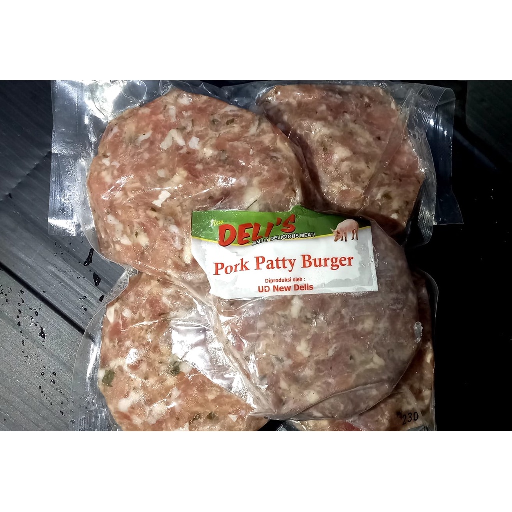 

Deli's Pork Patty Burger 500 Gr