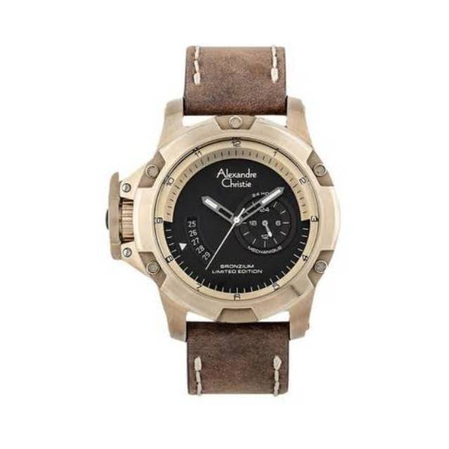 Alexandre Christie AC 6481 MALGPBA Automatic Bronzium Limited Edition - Jam Tangan Pria