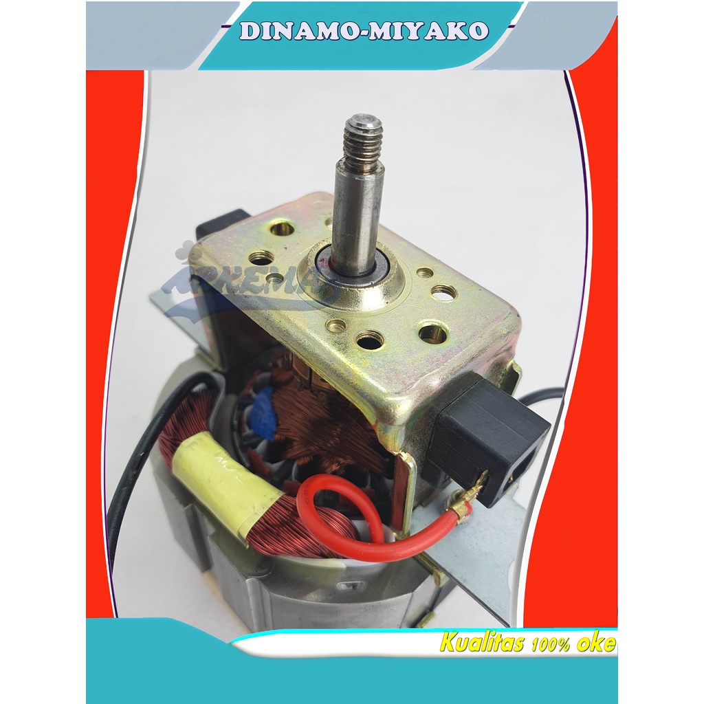 MESIN DINAMO BLENDER MIYAKO MODEL KIPAS | MOTOR BLENDER MIYAKO MODEL BARU | TYPE 102 / 152