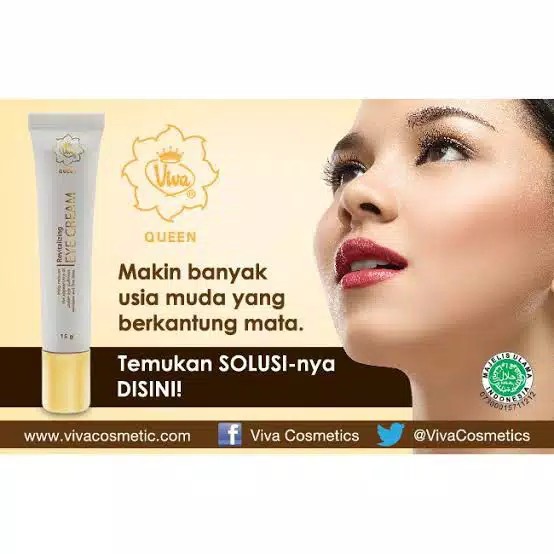 VIVA QUEEN EYE CREAM REVITALIZING 15g / CREAM MATA PANDA ❤ Ewa ❤