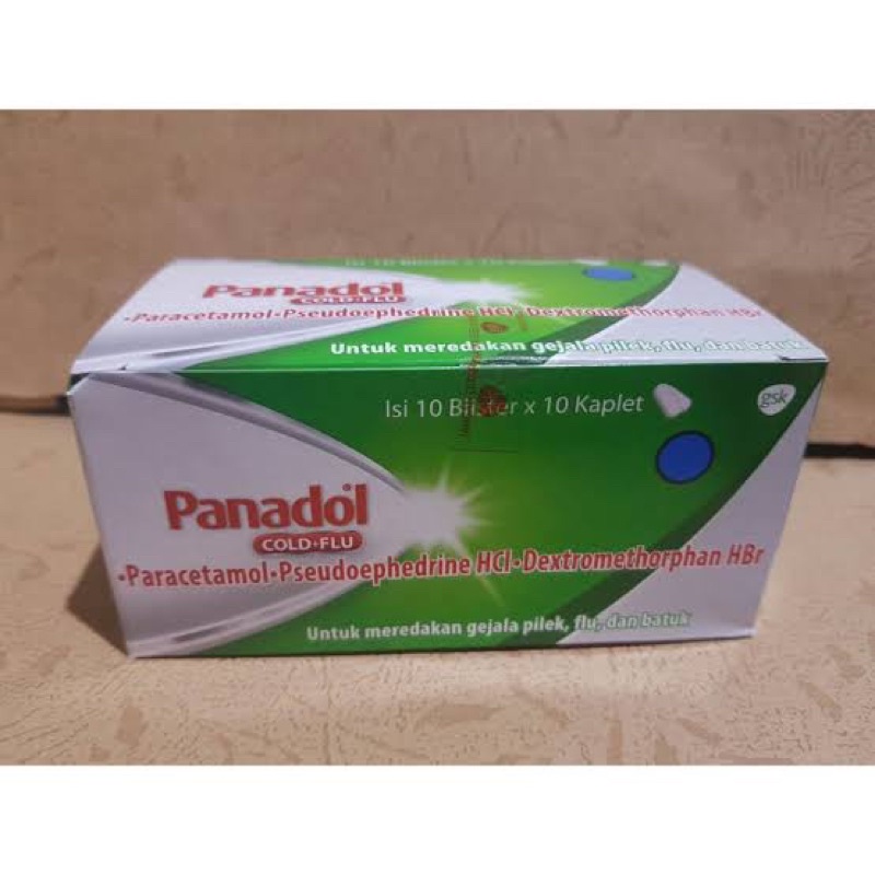 PANADOL HIJAU FLU DAN BATUK BOX