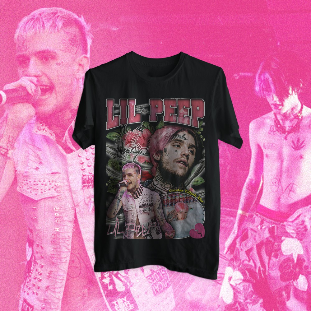 RAP TEE - LIL PEEP