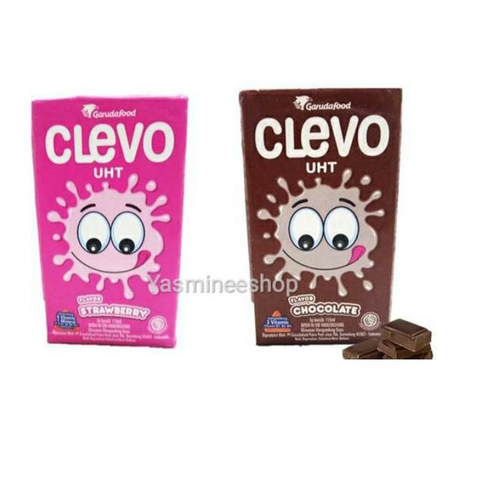 

New! CLEVO SUSU UHT 115ML KARTONAN isi 30pc