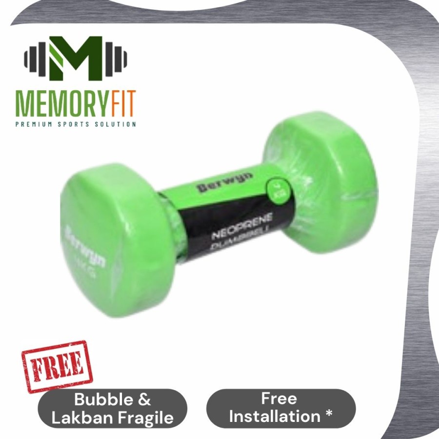 BERWYN NEOPRENE 4KG DUMBELL / DUMBBELL / BARBELL