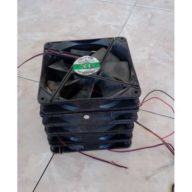 Fan/Kipas 14 x 14Cm 12V Campuran