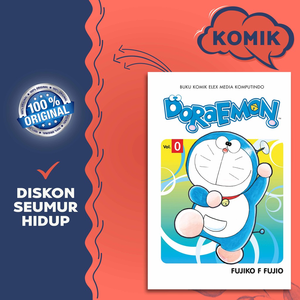 KOMIK DORAEMON VOL 0 BY FUJIKO F FUJIO