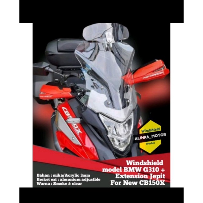 Windshield Visor Honda Cb150x