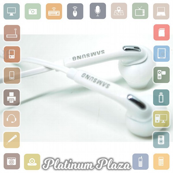 Samsung Galaxy S6 Earphone (OEM) - White`66S95T-