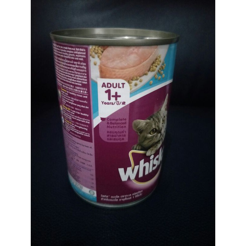 whiskas kaleng/whiskas pakan kucing/whiskas makanan kucing/whiskas adult