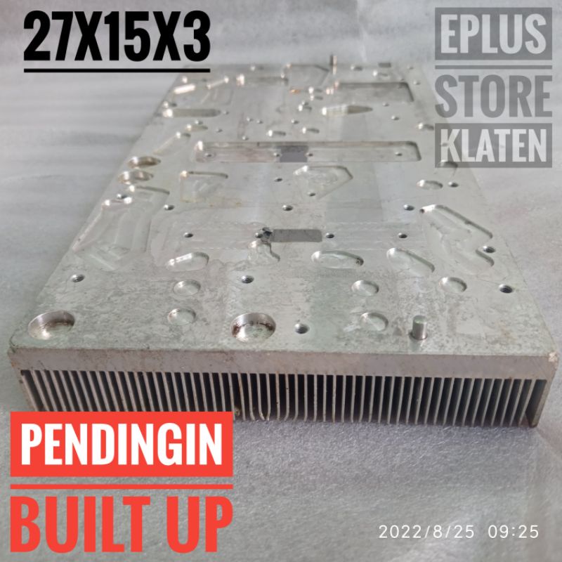 Pendingin Tebal Aluminium Built Up Heatsink Sirip Used Exs BTS PD103