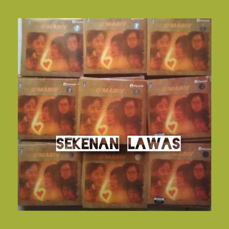 CD  D'Masiv - Love (SEGEL)