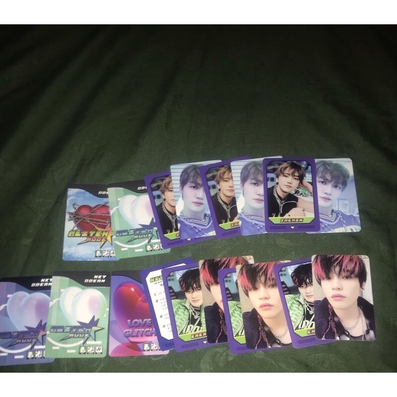 MCG MD GLITCHMODE GLIMO MATCHING GAME CARD NCT DREAM JAEMIN set