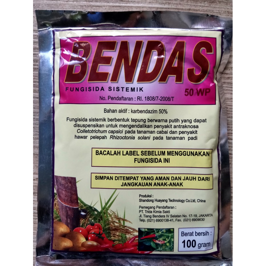 BENDAS Fungisida Sistemik 100 Gram Mengatasi Hama Antraknosa