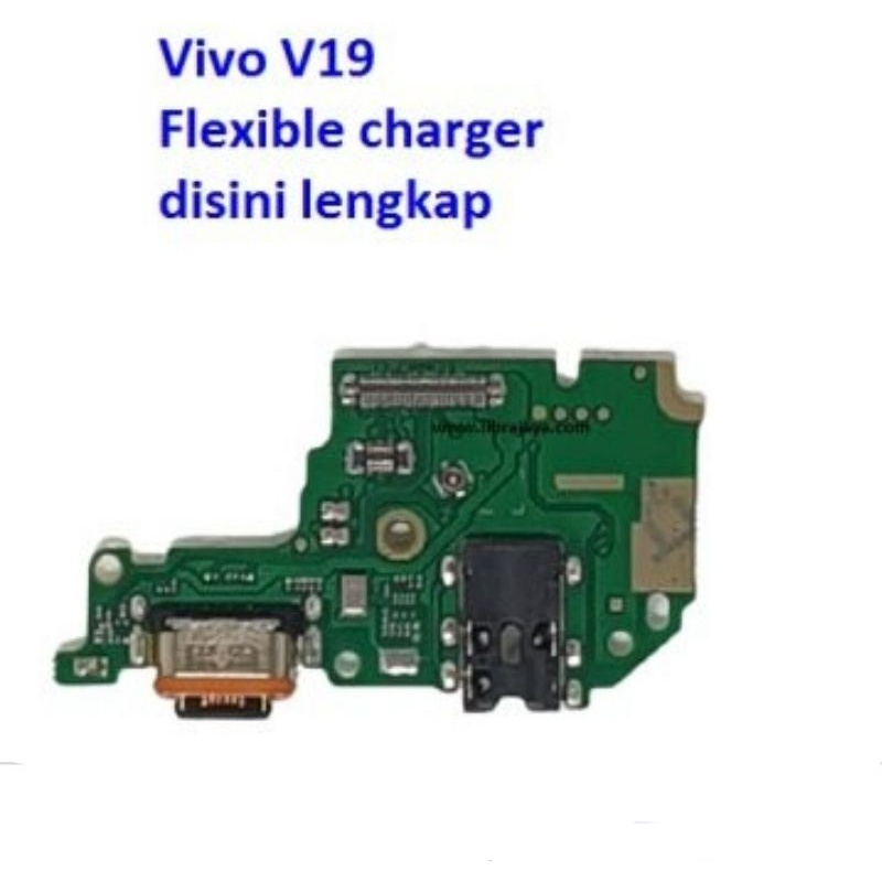 Flexsible Ui Board Papan Konektor Charge Cas Mic Vivo V19