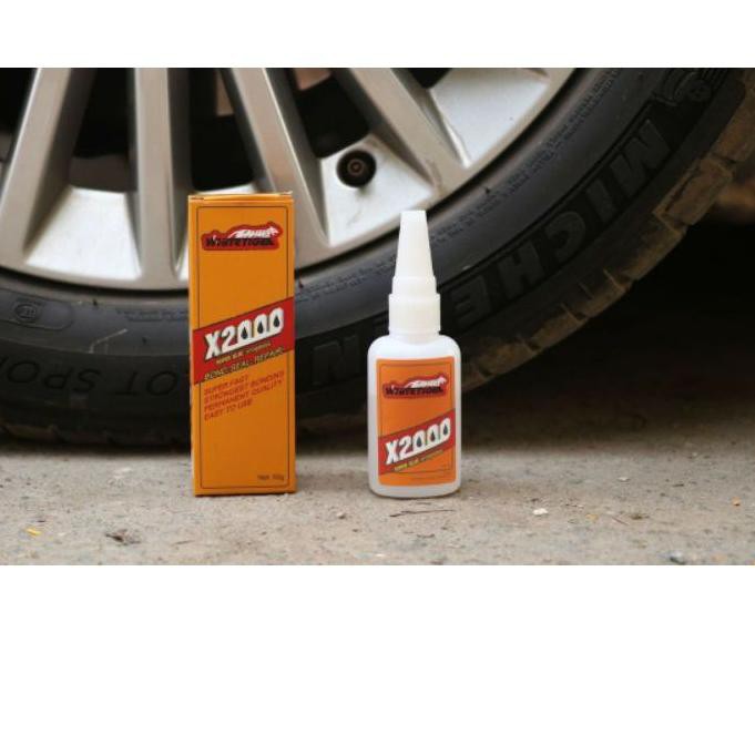 

✺ LEM X2000 WHITETIGER 50ml Perekat Kuat untuk semua bahan ۞