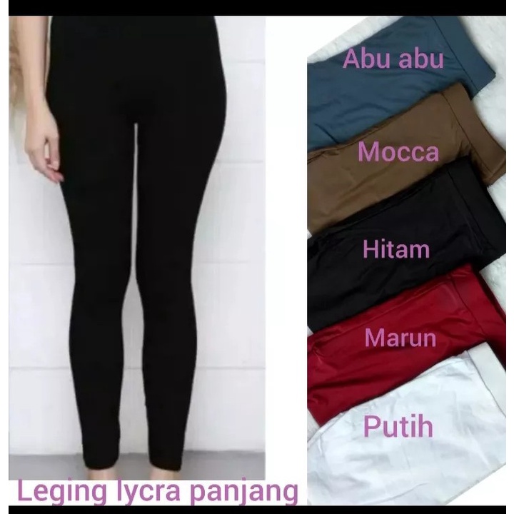 Celana Legging panjang Jersey