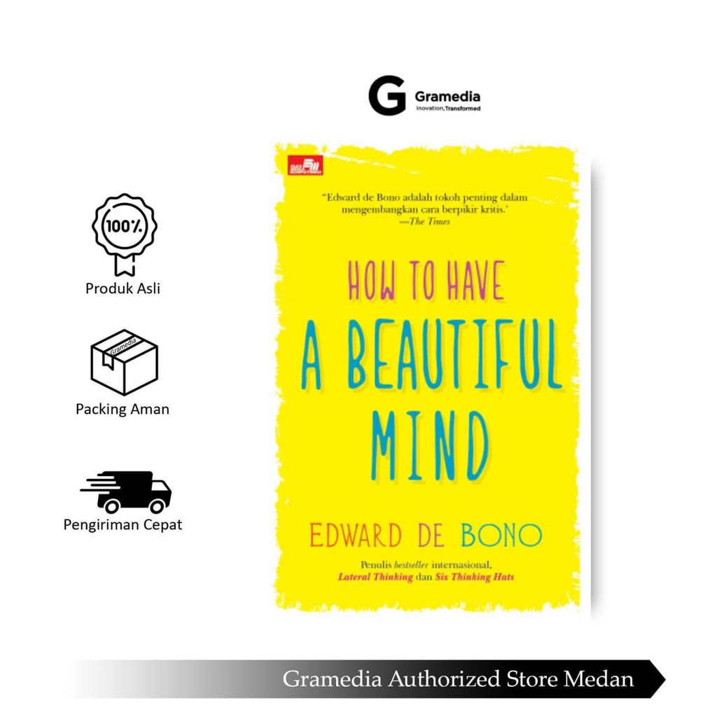 Gramedia Medan - HOW TO HAVE A BEAUTIFUL MIND