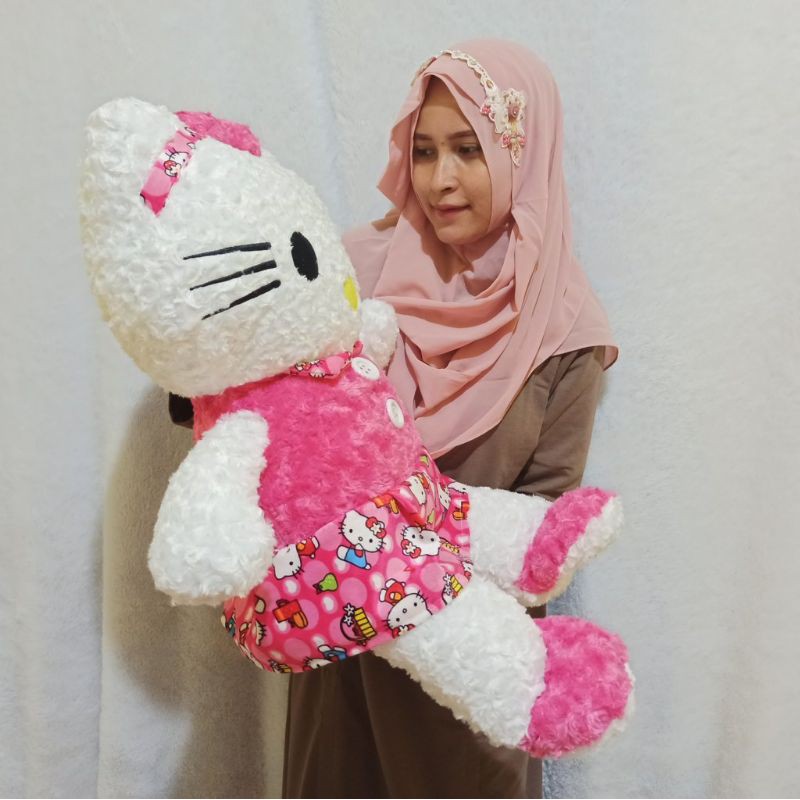 boneka hello Kitty bando GRATIS UKIR NAMA ATAU CETAK PHOTO