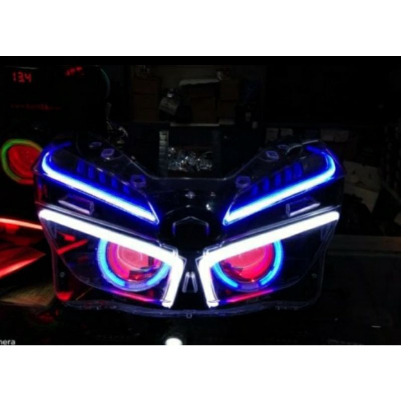 Jual Reflektor Headlamp Vario New 125/150 Keyless Paket Projector Biled