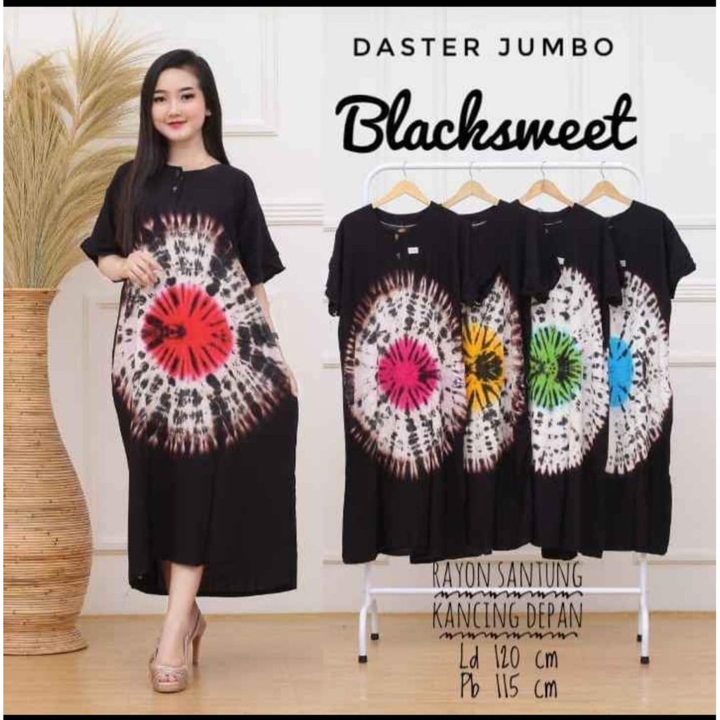 Daster Motif Blacksweet Rayon LD 120