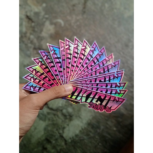 orderan sticker