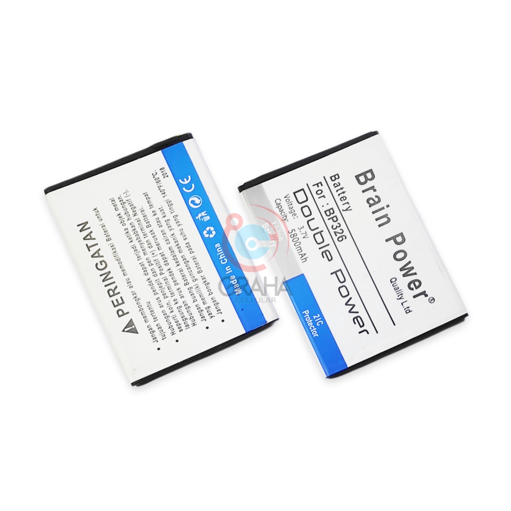 BATERAI / BATTERY / BATRE BELLPHONE BP326 DOUBLE IC BRAIN POWER