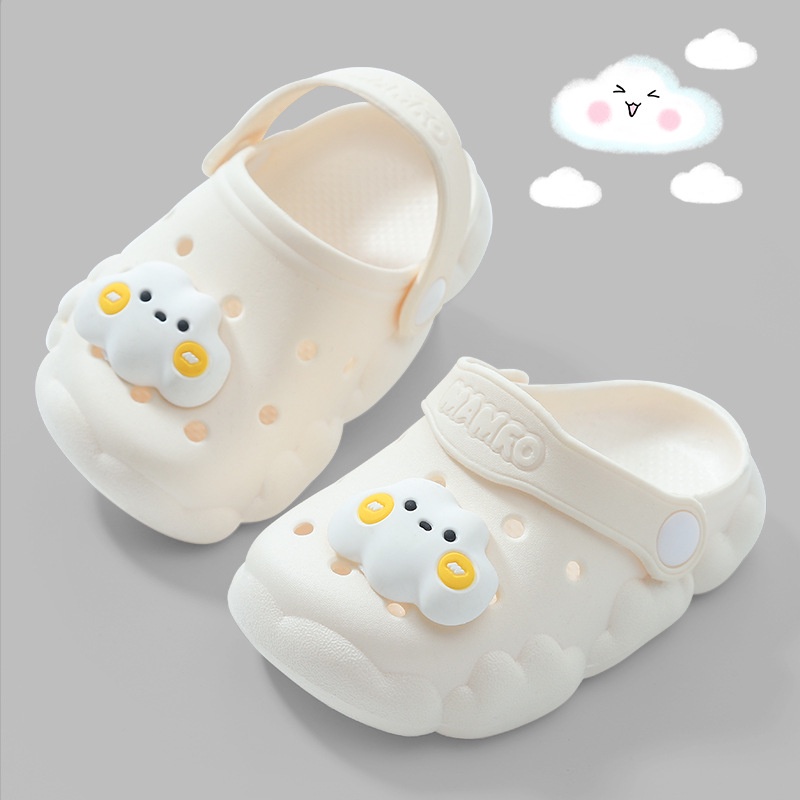 PROMO 12.12 PUNCAK Okaybaby B224 Sandal Slop cloud Import Anak Laki-laki Perempuan Lucu Fashion Termurah Model Kekinian Casual