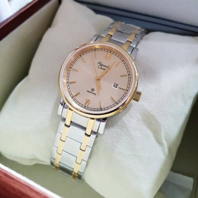 Alexandre christie ac8040 silver kombinasi